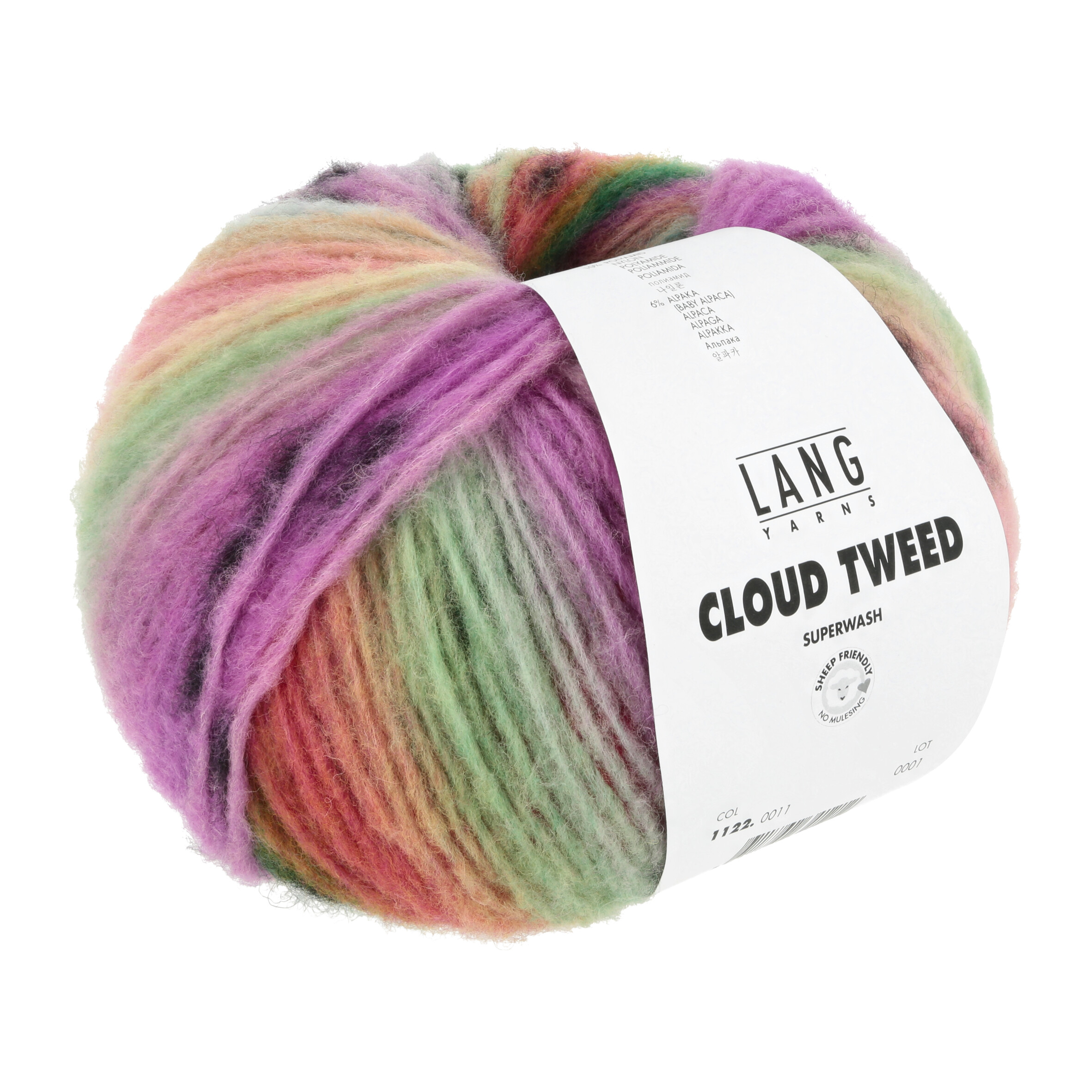 LANG CLOUD TWEED 100GR BUNT