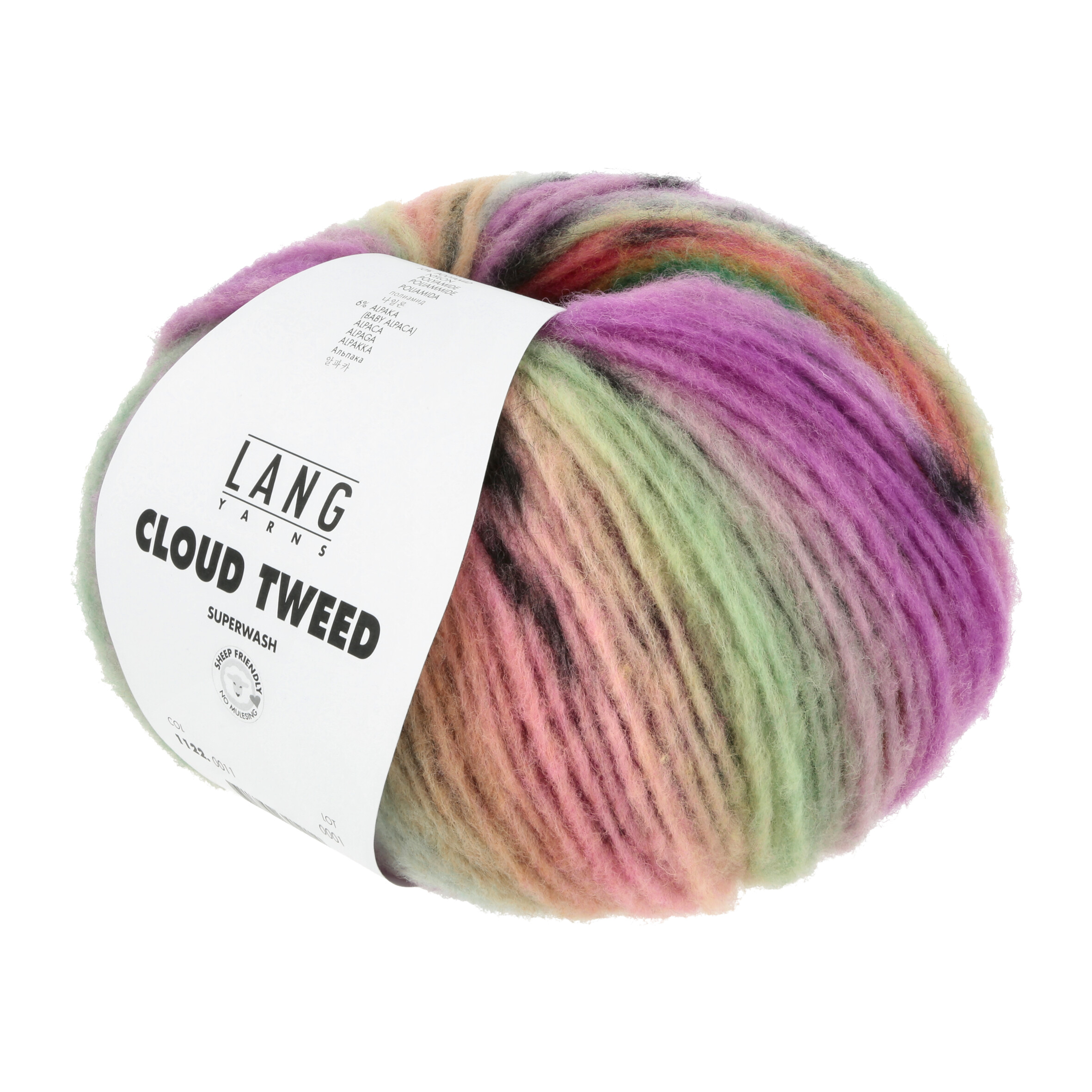 LANG CLOUD TWEED 100GR BUNT