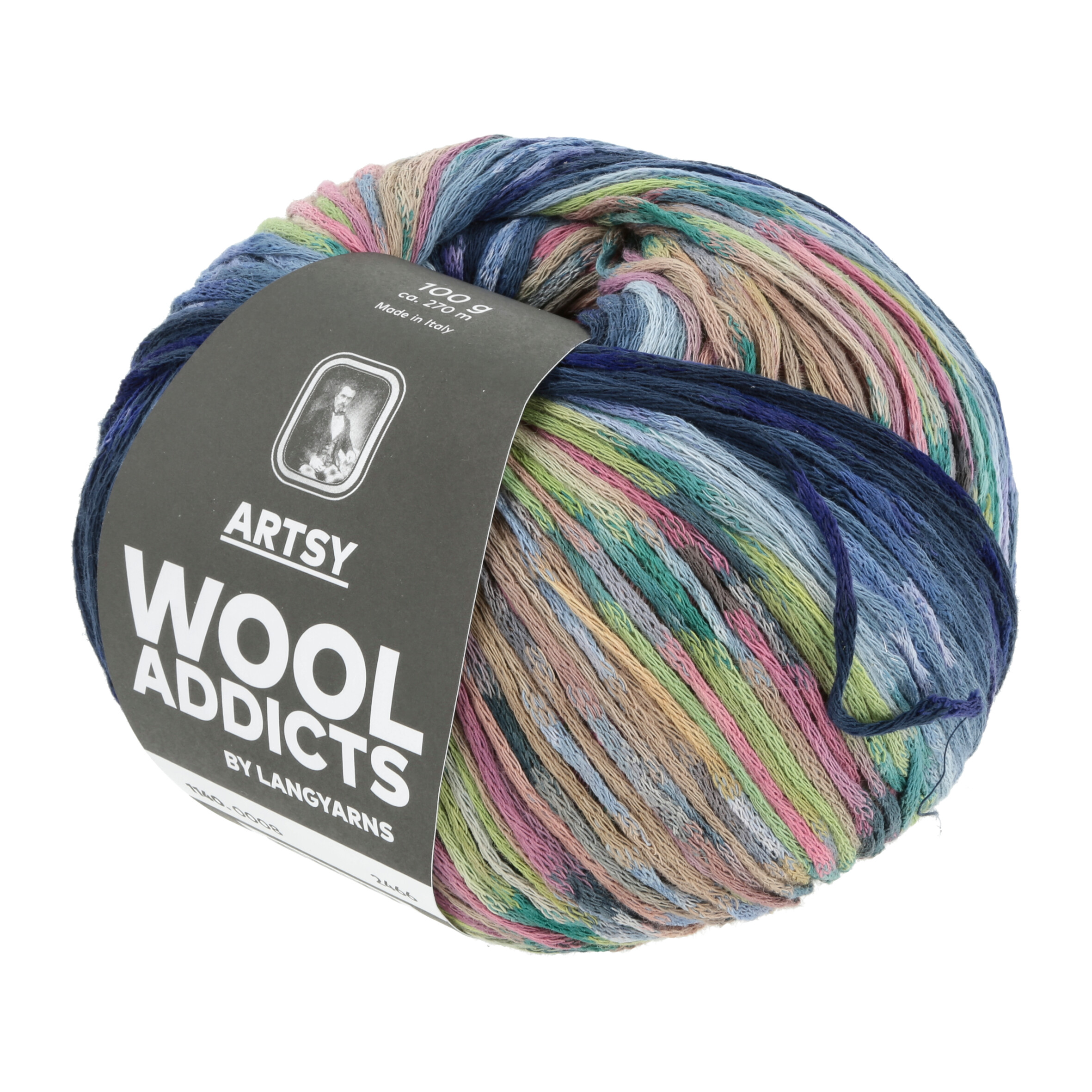 WOOL ADDICTS ARTSY 100GR. BUNT 0008