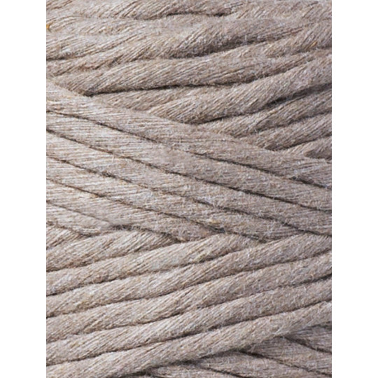 BOBBINY MAKRAMEE CORD 3MM COFFEE 